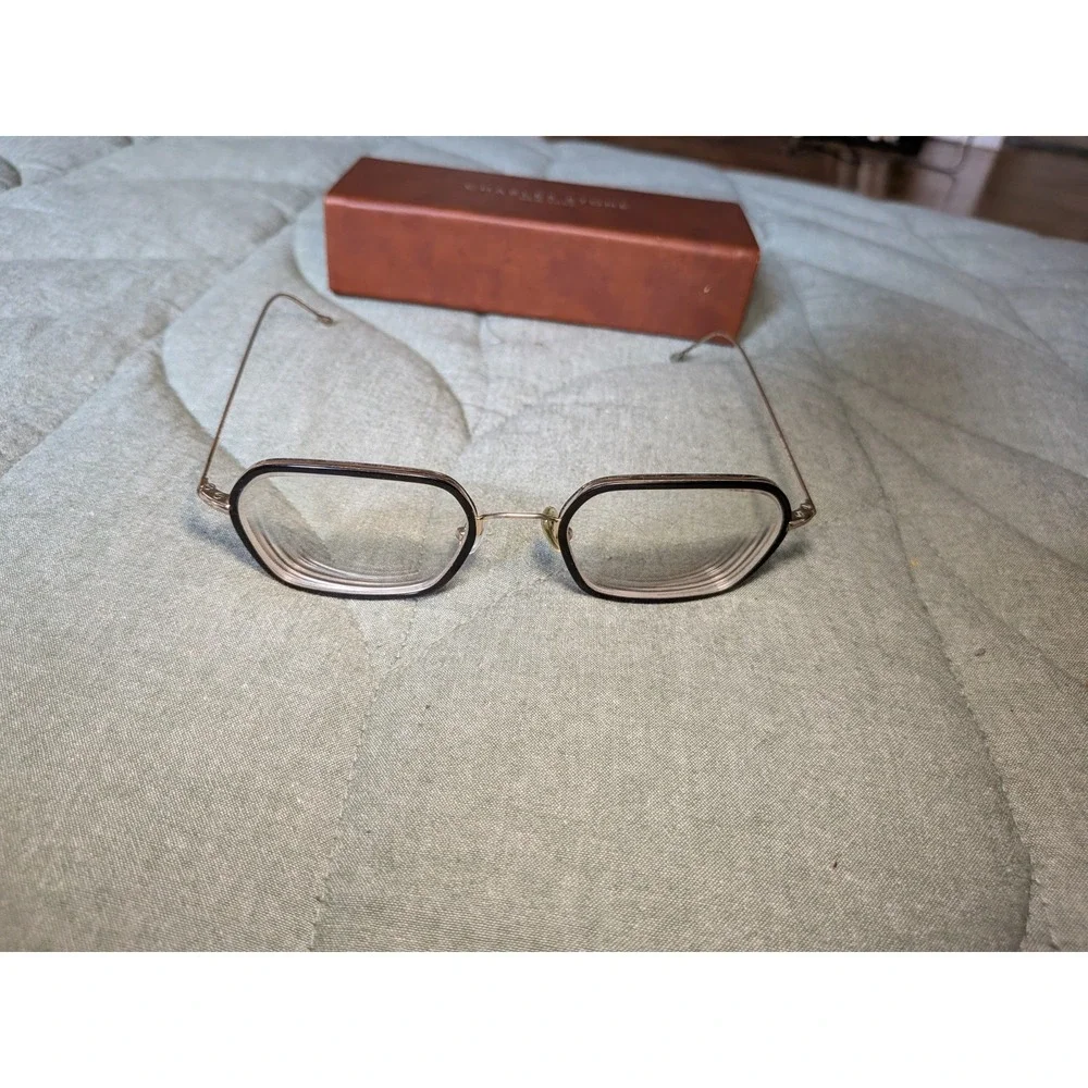 CHARLES STONE NEW YORK NY 30056 51/21/145 C1 BLACK BROWN EYEGLASSES FRAME Only